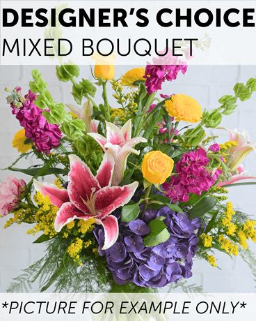 The Pampered Chef - Mixed Bouquet Flower Arrangement