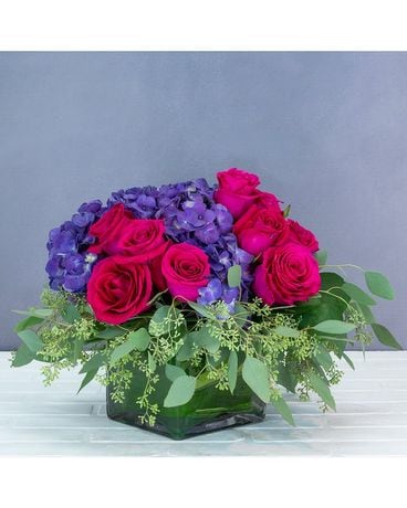 Vibrant Violets Flower Arrangement