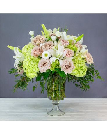 Ivory Garden Flower Arrangement