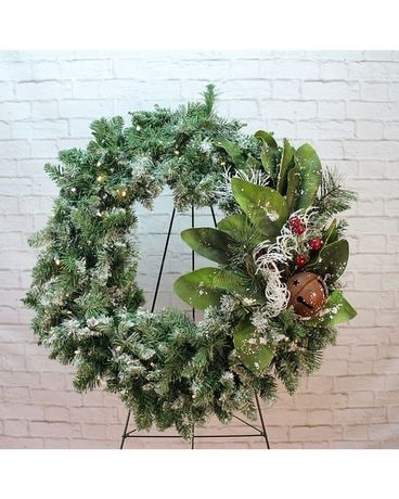 Southern Silk Wreath Specialty Arrangement
