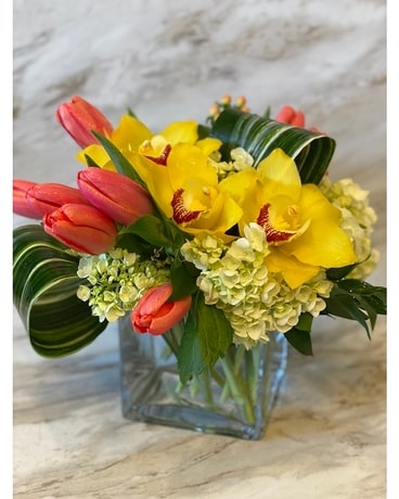 Citrus Dream Flower Arrangement