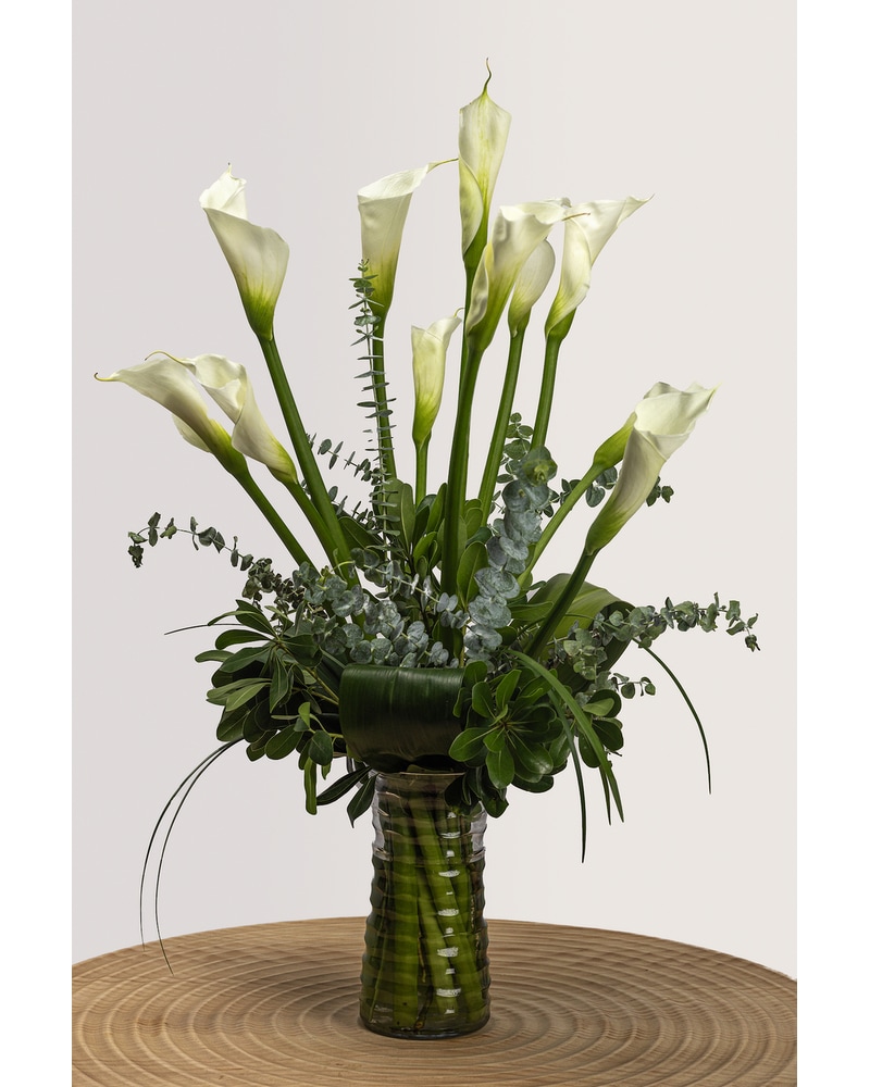 Supreme Callas Calling Calla Lilies - Handcrafted Flower Bouquet - Bo-Ty Walker Florist
