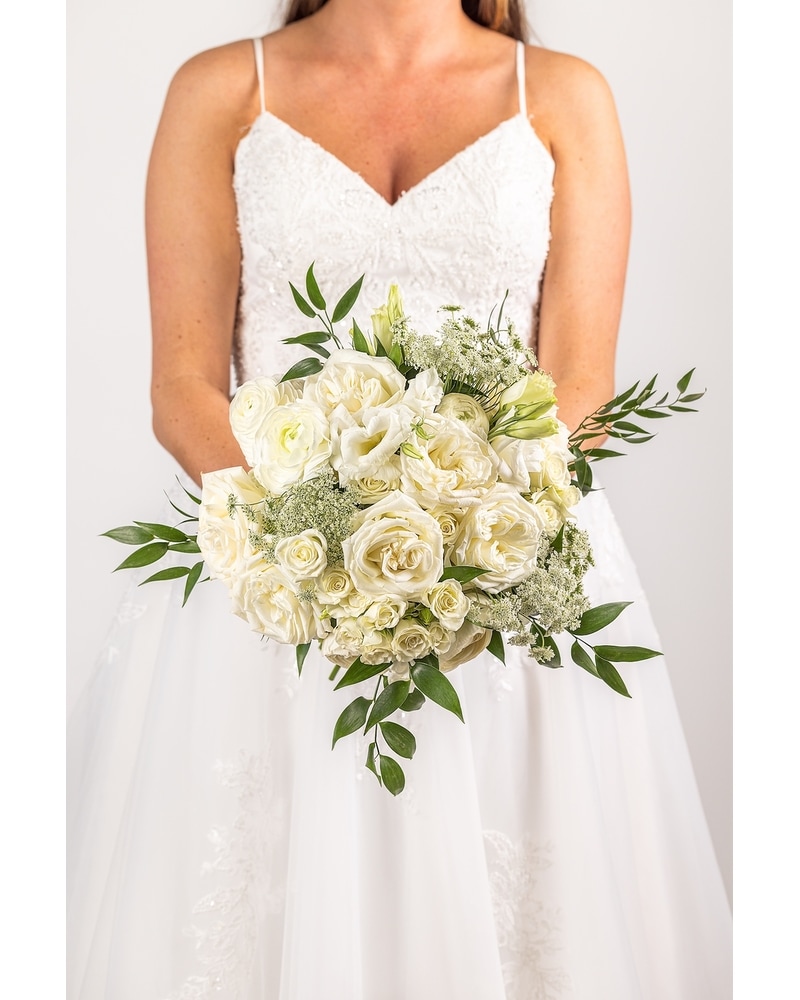 Best Flower ARRANGEMENT / 25ansウェディング Wedding Classic White Package - Augusta, GA | Martina's Flowers
