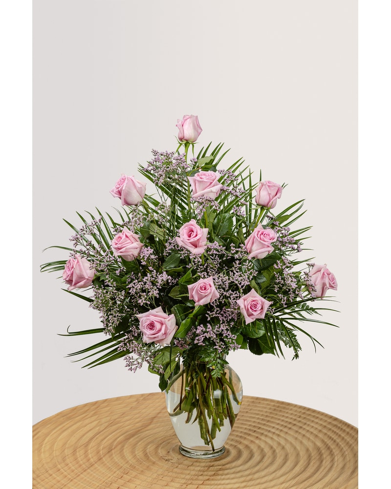 One Dozen Ultimate Pink Roses in Tampa FL - Jennie's Flowers