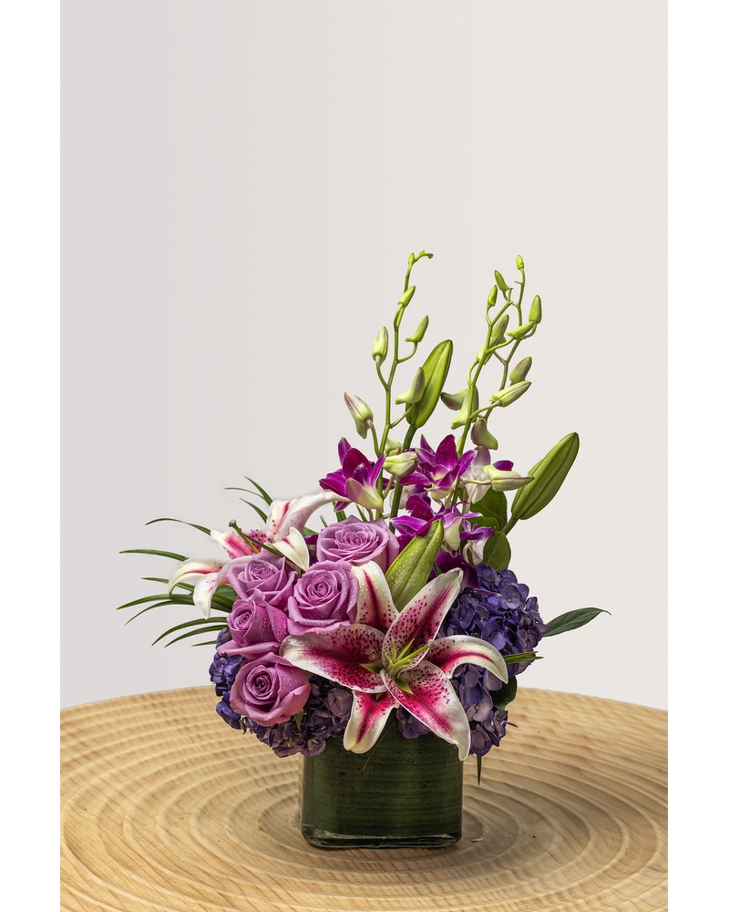 Purples in Paris - Jennie's Flowers