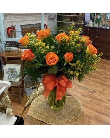 Orange Crush Flower Arrangement