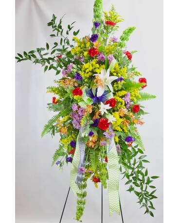 Colorful Spray Flower Arrangement