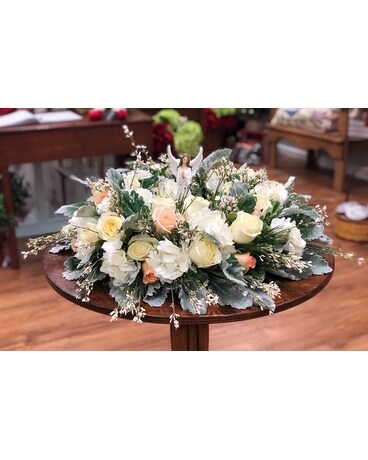 Elegant Wreath Flower Arrangement