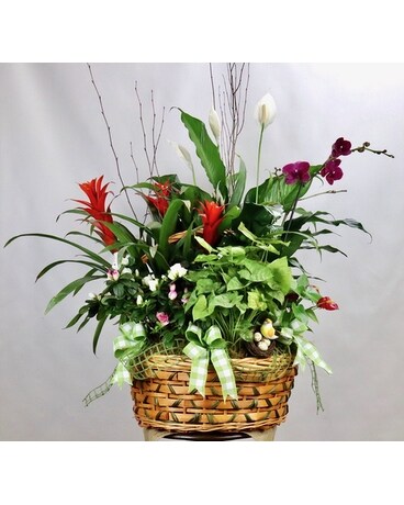 Large European Garden Flower Arrangement