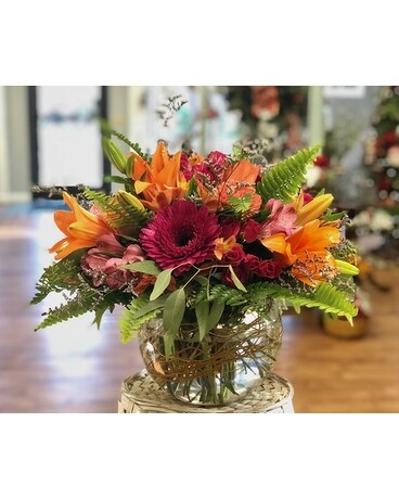 Beautiful Bowl Flower Arrangement