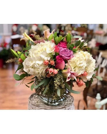 Elegant Bowl Flower Arrangement
