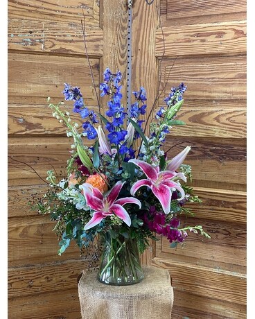 Vibrant Garden Flower Arrangement