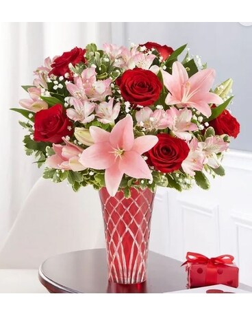 Key to My Heart Flower Arrangement