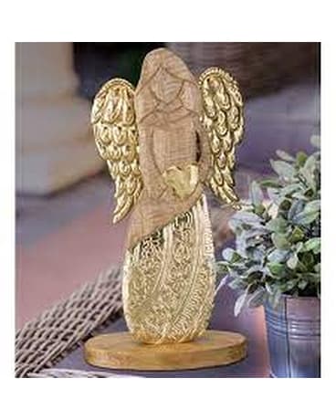 Woodland Angel Decor - Gold 15