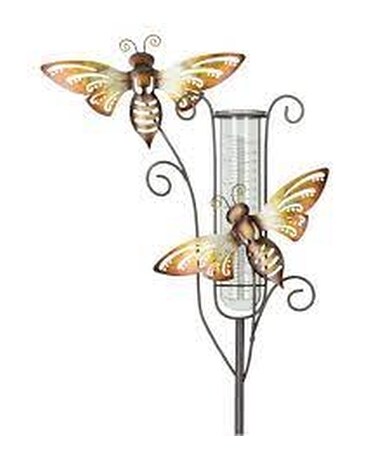 Rain Gauge Stake - Bee Gifts