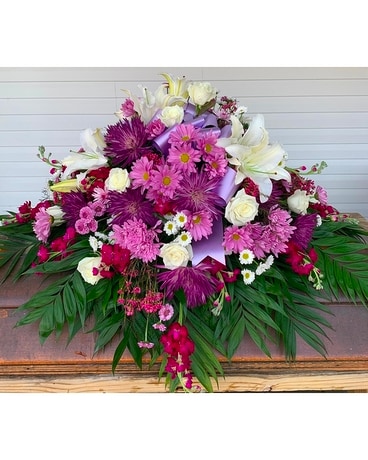MARYJANE CASKET SPRAY Custom product