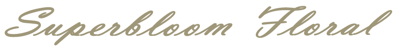 Superbloom Floral - Logo