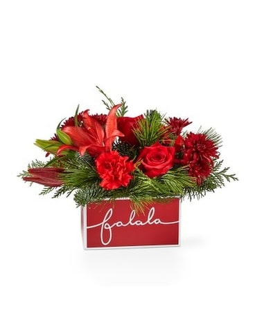 YULETIDE CAROL BOUQUET Flower Arrangement