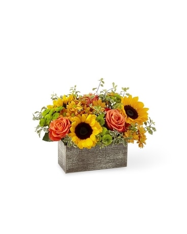 Rustic Bokay Flower Arrangement