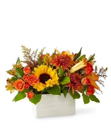 GOLDEN HOUR BOUQUET Flower Arrangement