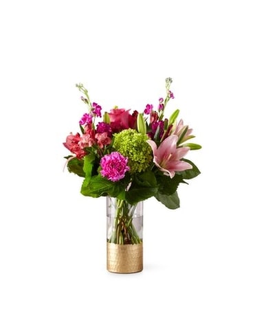 Blushing Beauty Flower Arrangement