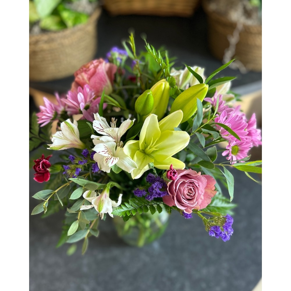 Purple Flower Arrangement