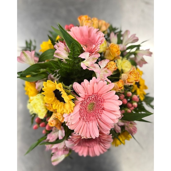 Yellow and Pink Bouquet