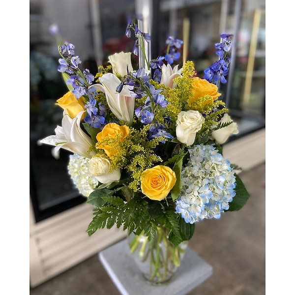 Blue Blossoms [Free Delivery]