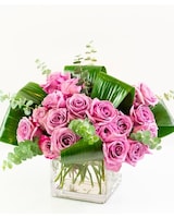 With 36 roses size,  inches height and  inches wide.