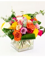 With 36 roses size,  inches height and  inches wide.