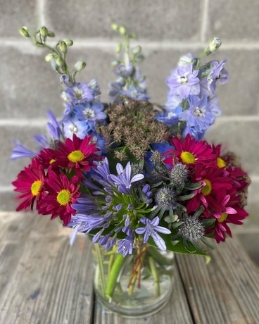 Twilight Flower Arrangement