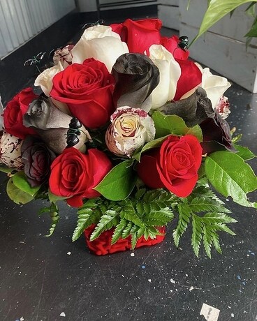 Bloody Rose Bouquet Specialty Arrangement