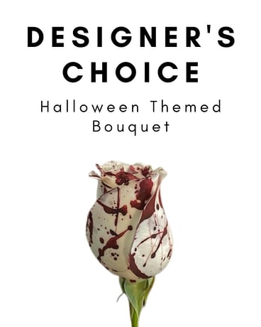 Designer's Choice Halloween Flower Arrangement