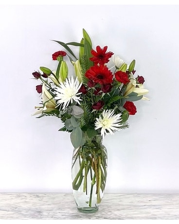 Holiday Best of the Season Flower Arrangement