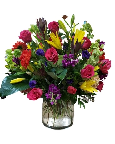 Premium Colorful Expressions Flower Arrangement