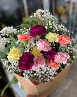 Add Baby's Breath size,  inches height and  inches wide.