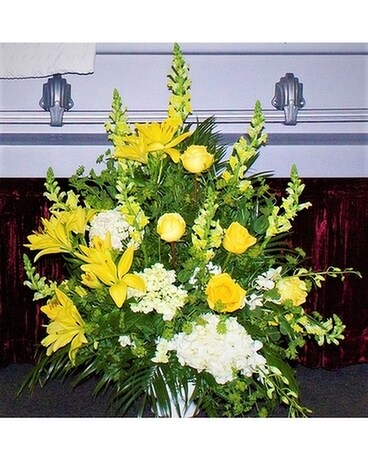 Wishing You Hope Sympathy Urn Sympathy Arrangement