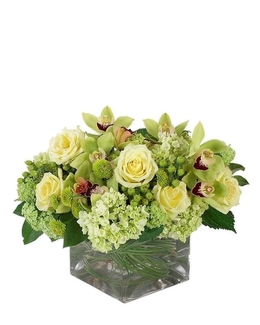 Spring Mint Flower Arrangement