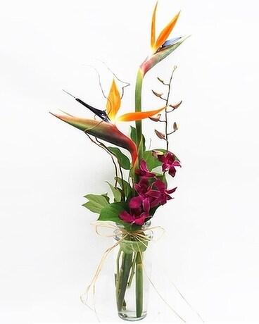 Desktop Vacation Flower Arrangement