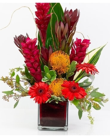 Maui Tropical Design Flower Arrangement