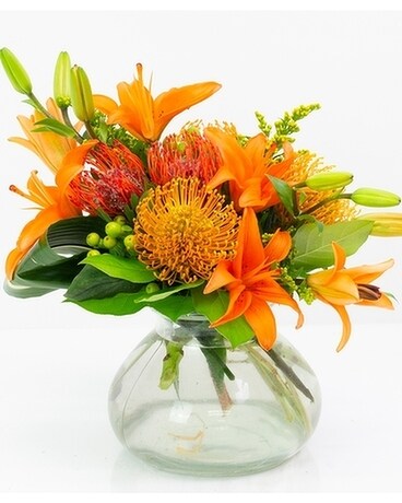 Tropical Fire Bouquet Flower Arrangement