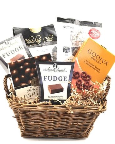 Chocolate Lover's Basket Gift Basket