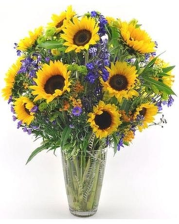 Fall's Finest Flower Arrangement