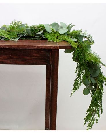 Winter Garland by the Foot Flower Arrangement