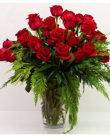 3 Dozen Winter Roses Flower Arrangement