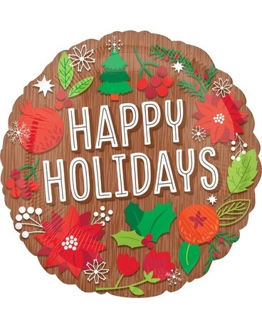 Holiday Mylar Balloon Gifts