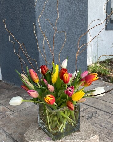 Tulip Delight Flower Arrangement