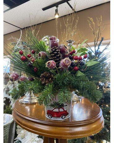 Christmas Arrangement ~ Silk Custom product