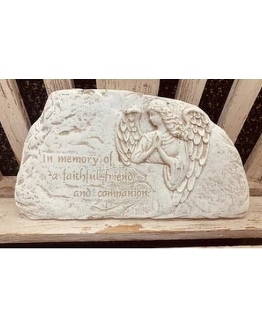 IN MEMORY OF A FAITHFUL FRIEND Flower Arrangement