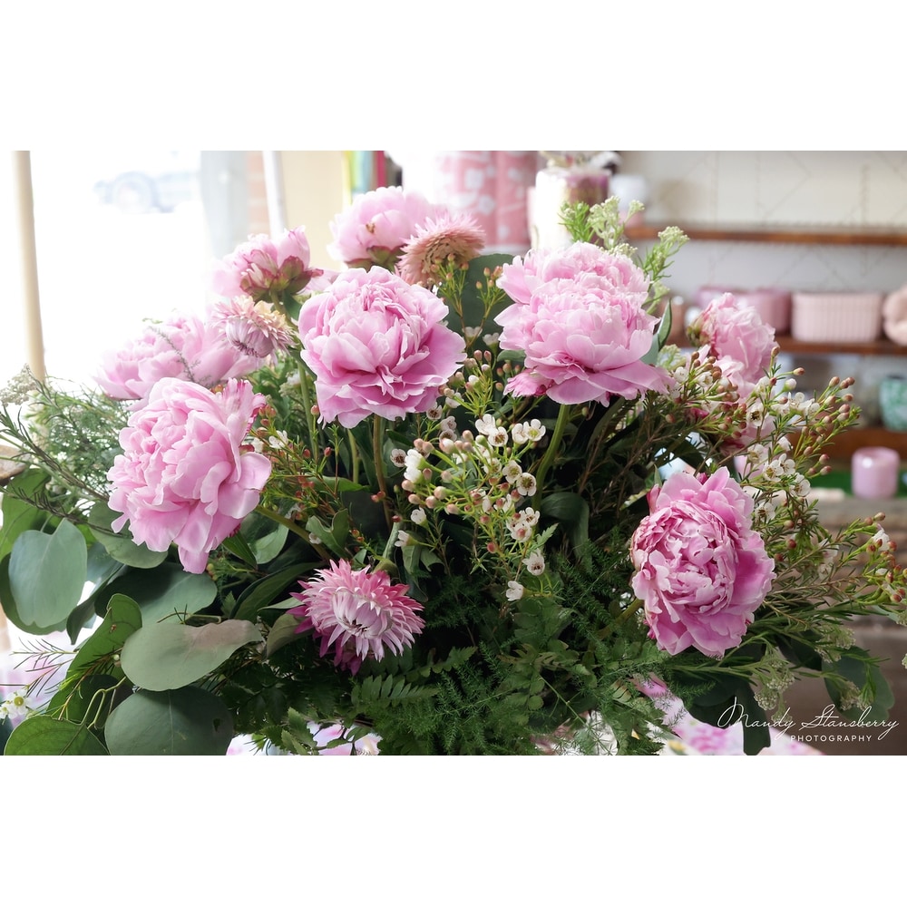 Lush Peonies in Edmond OK - Madeline's Flower Shop